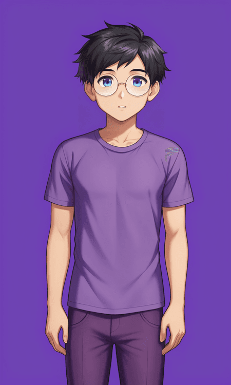 Purple & Bronze