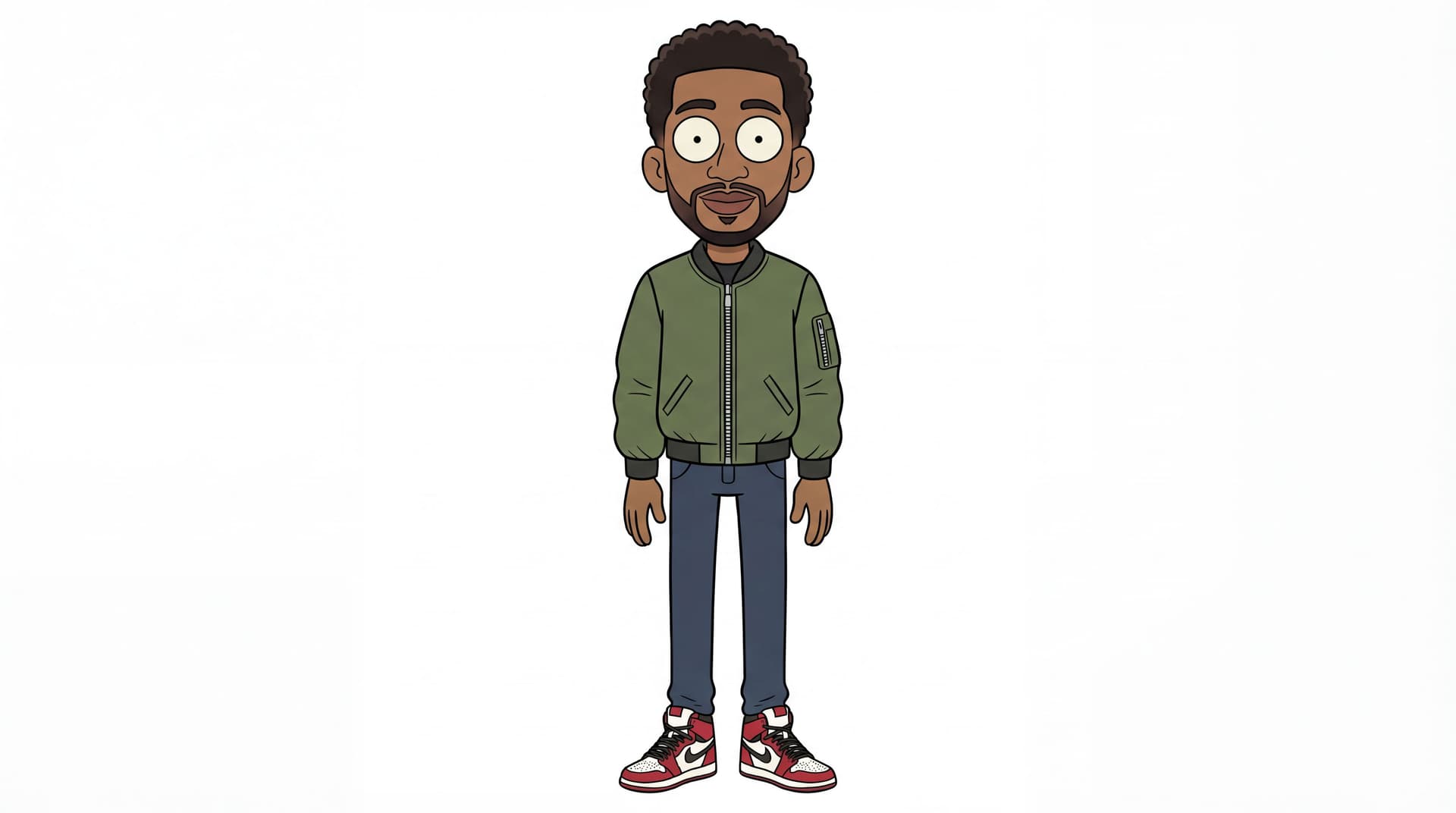 AI generated: Facing camera directly""Straight-on shot""Symmetrical pose"
