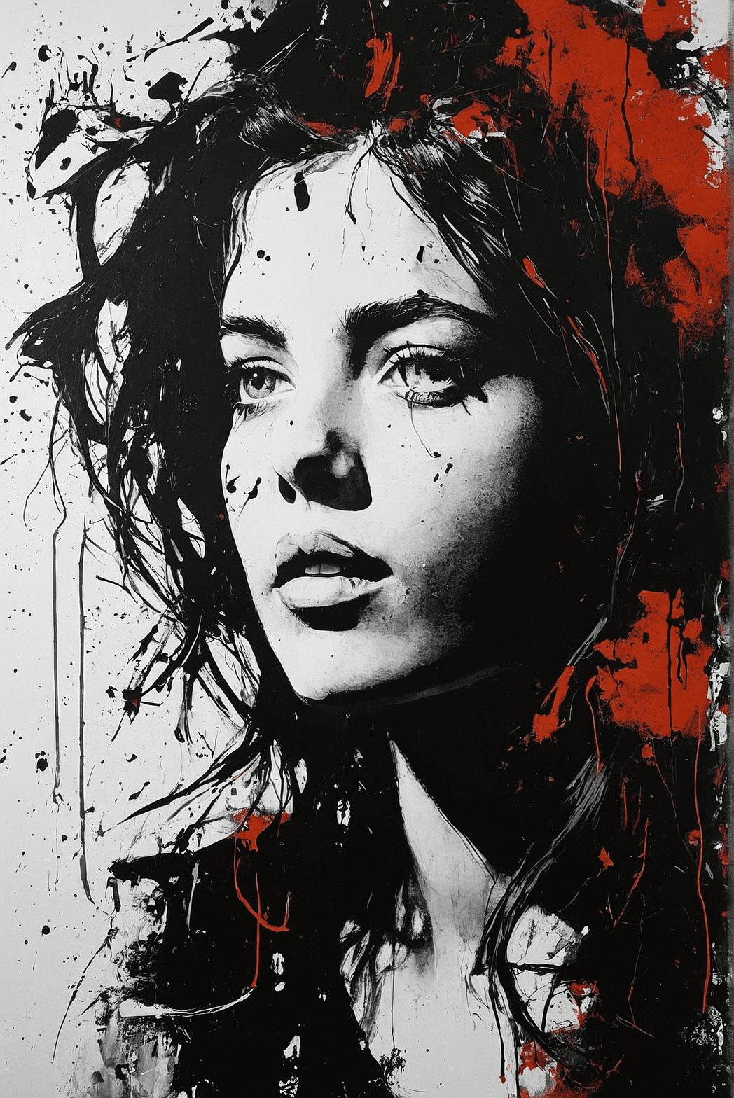 AI generated: A portrait of a gorgeous young Irish woman, seductive, highly details, 16K, extreme quality, mesmeri...