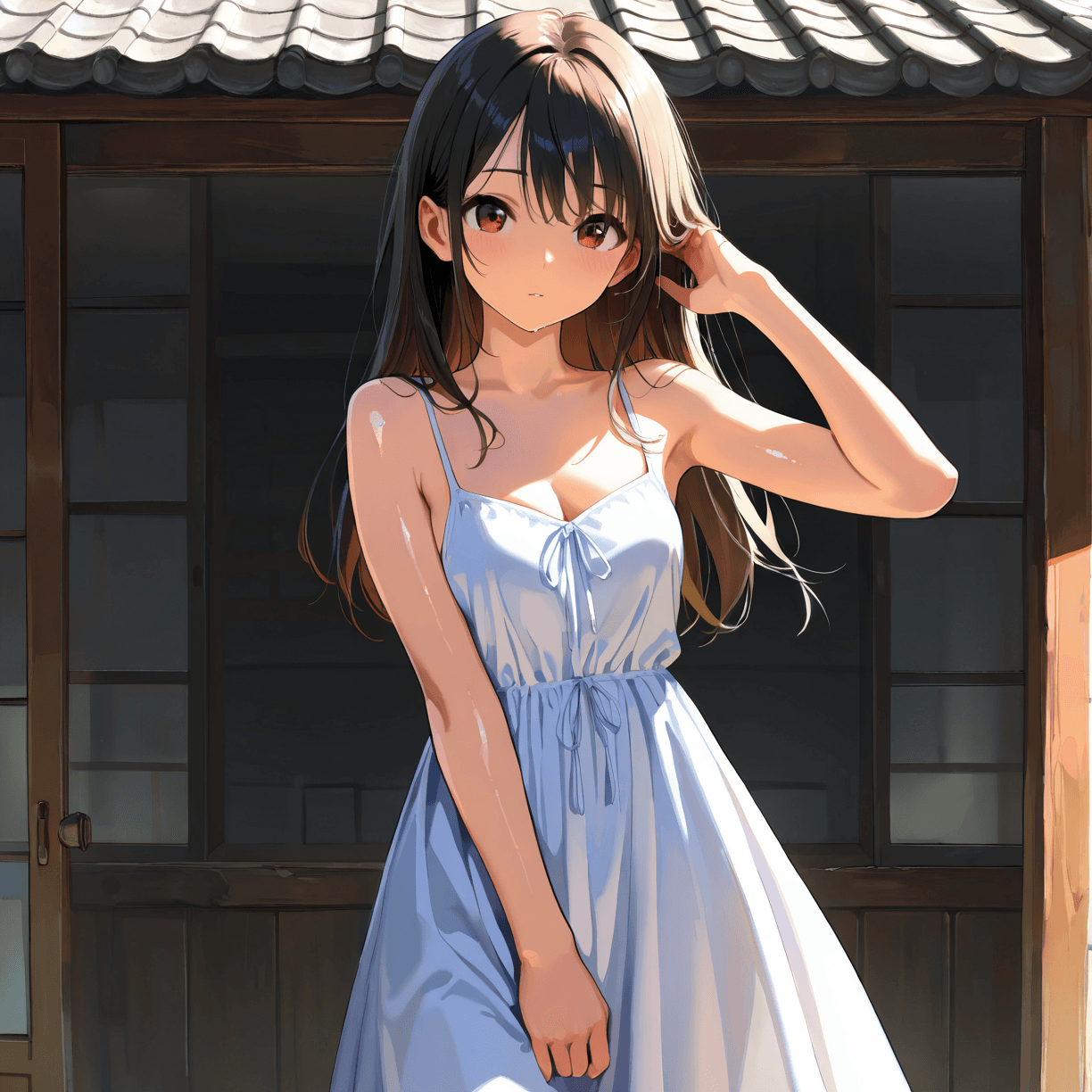 キャミソールドレス/camisole dress(XL,ILL,Pony)