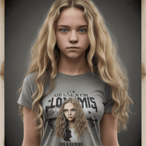 AI generated: A 16 year old girl. She has long, curly blonde hair that often cascades down her back. Her eyes are ...
