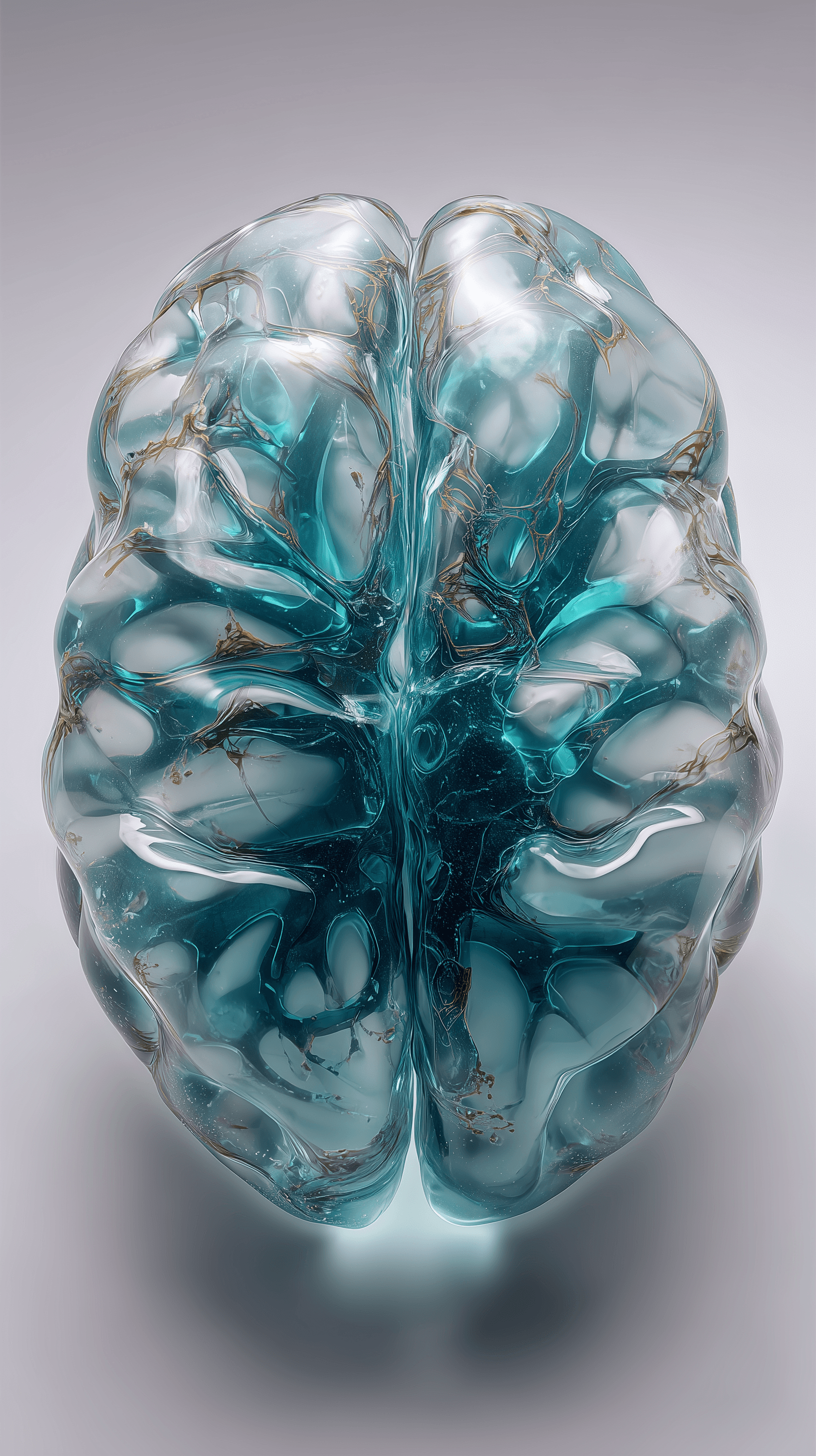 AI generated: hyper-detailed conceptual art, bio-organic surrealism, centered symmetrical composition, frontal vie...