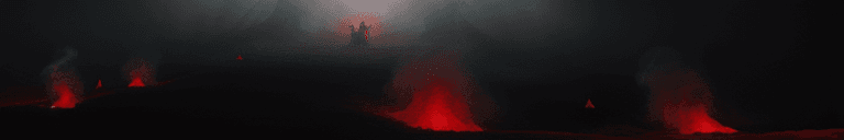 AI generated: Demon Scream in hell, Digital painting, Modern era, Primarily red and smoke with black accents.