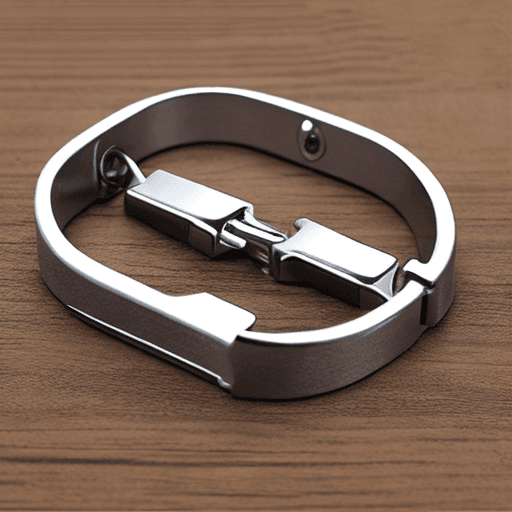 AI generated: freedom chain handcuffs