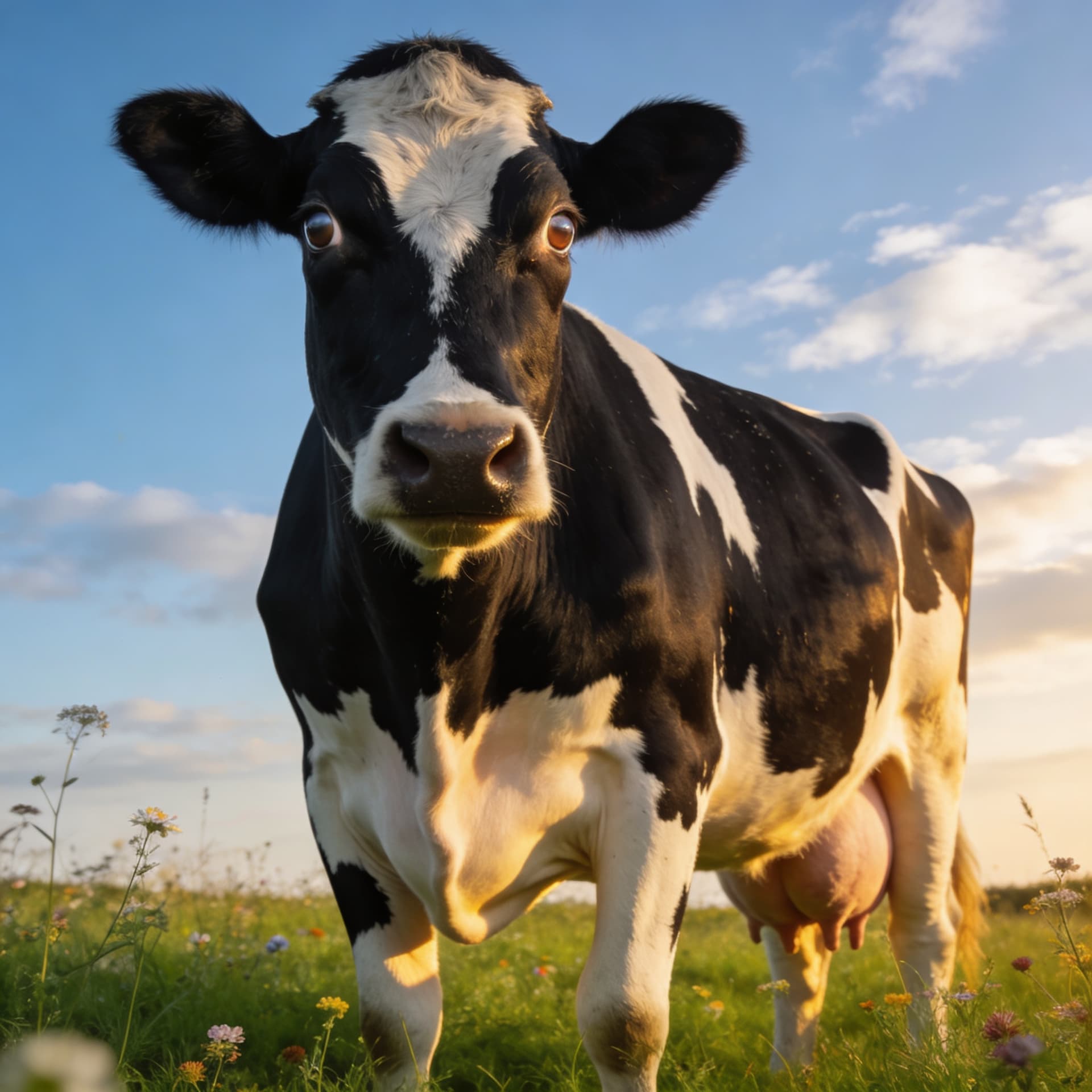 AI generated: the best cow in the world