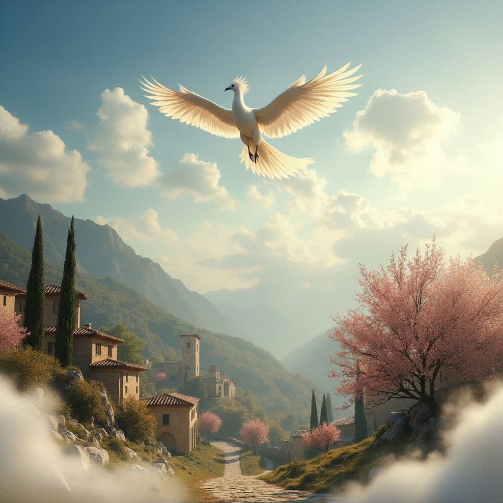 AI generated: en pleine ciel