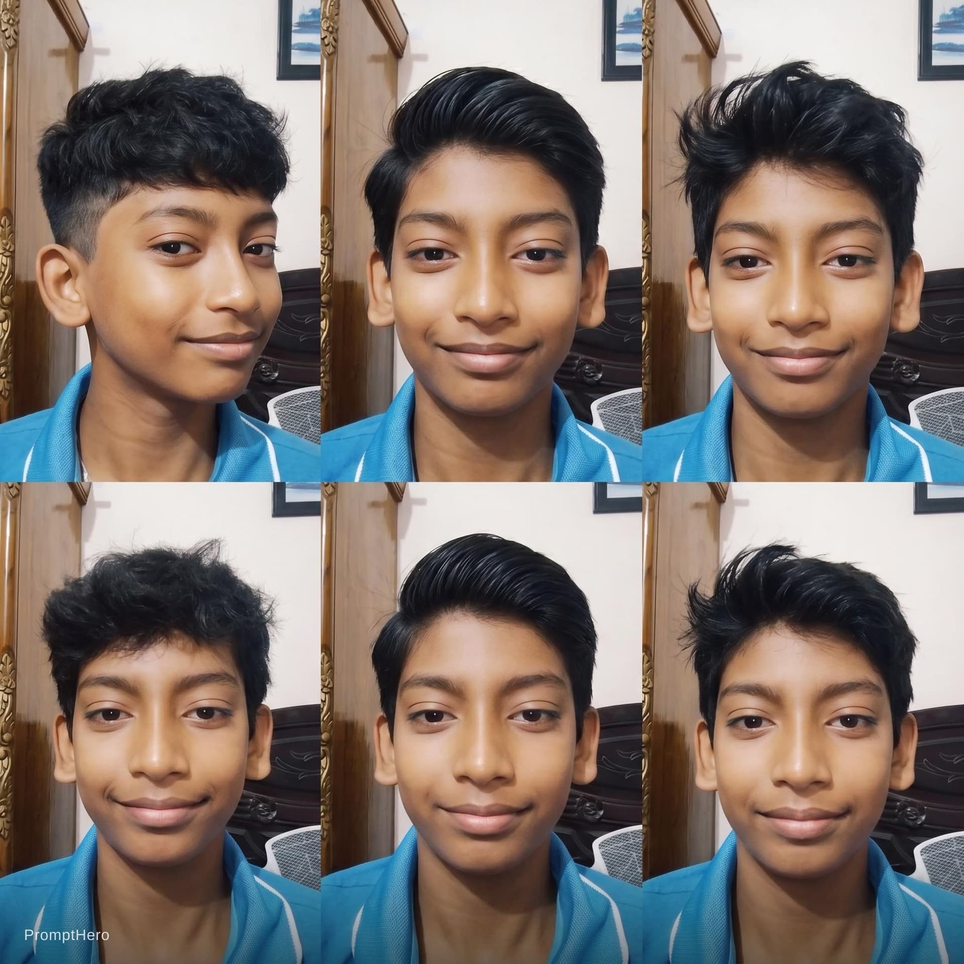 AI generated: Suggest me haircut according to my face structure