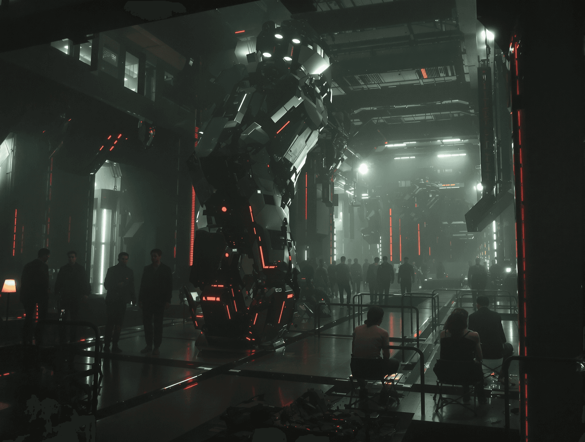 AI generated: random image of bizarre of a science fiction scene, (otherworldly life:1.6), dreamlike, ephemeral, e...