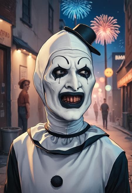 Art the Clown from Terrifier [For AutismMix]