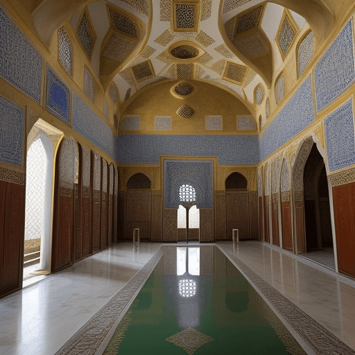 AI generated: Topkapi Palace harem