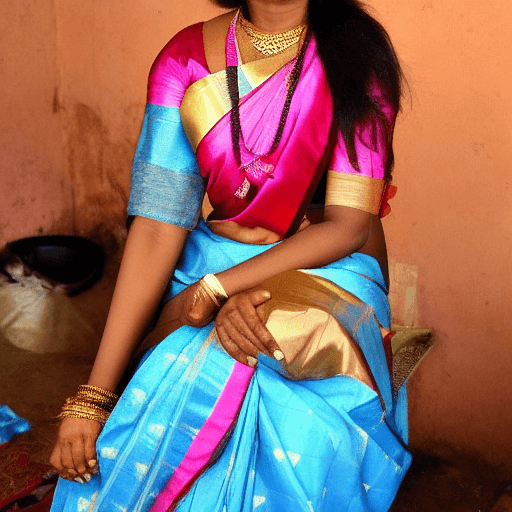 AI generated: South Indian women
