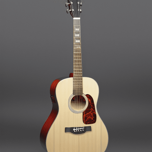 AI generated: acoustic guitar
japansese desing diapason
