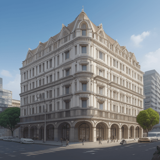 AI generated: reference: https://www.cfmoller.com/imgintrameda/img-AWI-w300-h367-oY.jpg

building, architecture