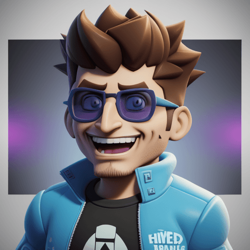 AI generated: A cartoon character in fortnite style, similar to Fito Paez from the waist up, in a t-shirt and jack...