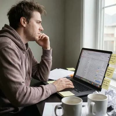 AI generated video: Animate stressed