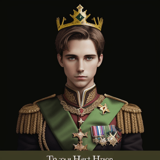 AI generated: this is a book cover, it has a dark background, it shows a man, he has brown hair, greens and a crow...