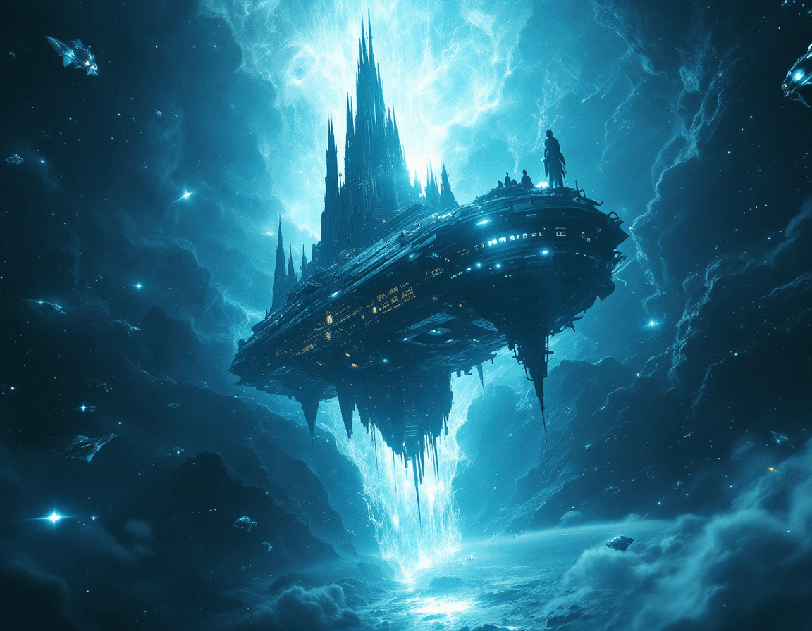 AI generated: From the cold void of deep space, Earth hangs in quiet isolation—blue, fragile, unaware of its fate....