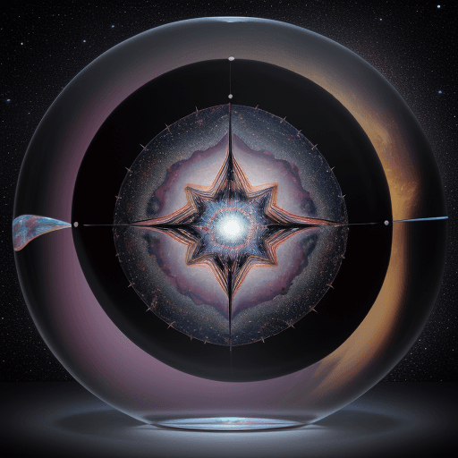 AI generated: High detail meat people astronomers astro traveling to multidimensional landscapes with no skin hype...