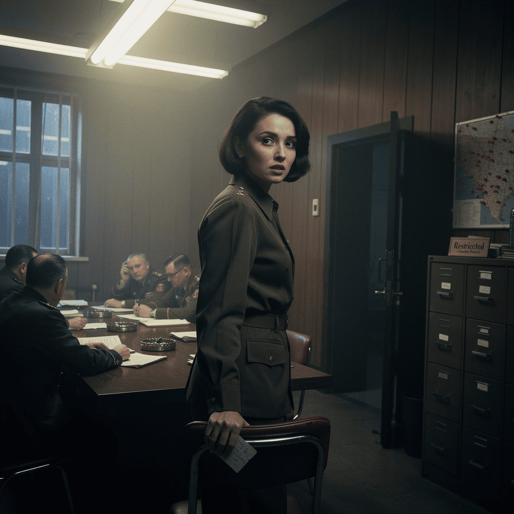 AI generated: Don't tell the director I said so
But are you safe, Miss Gradenko?
We were at a policy meeting
They ...
