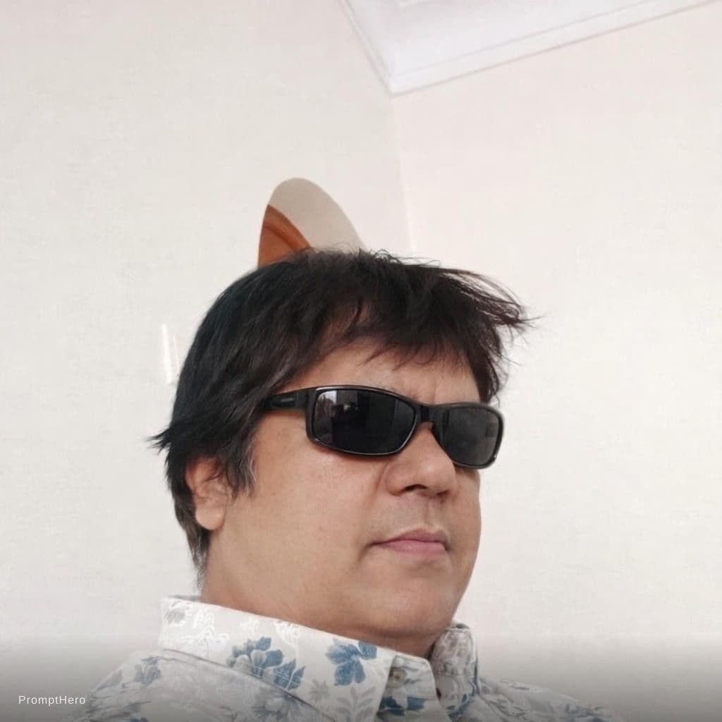 AI generated: were sunglass