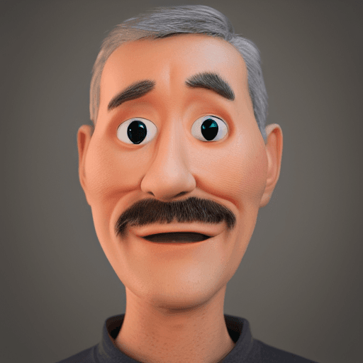 AI generated: Pixar style man portrait, 4k, 8k, unreal engine, octane render photorealistic by cosmicwonder, hdr, ...