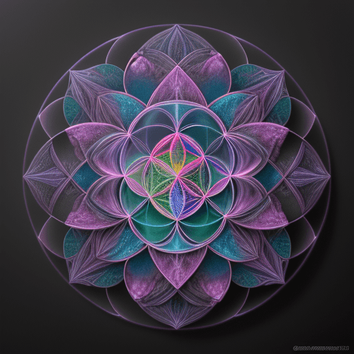 AI generated: flower of life isoteric ultra hd, realistic, vivid colors, highly detailed, UHD drawing, pen and ink...
