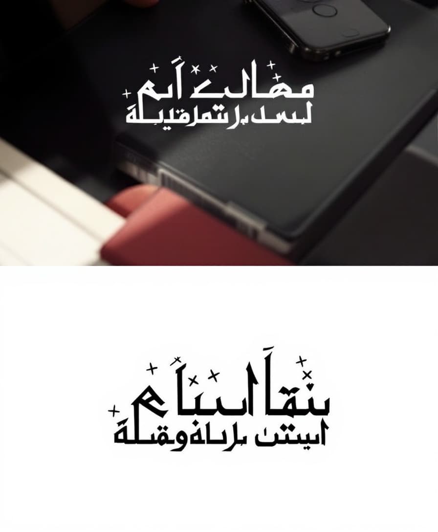 AI generated: Logo for this text by creative fonte (Marqah)