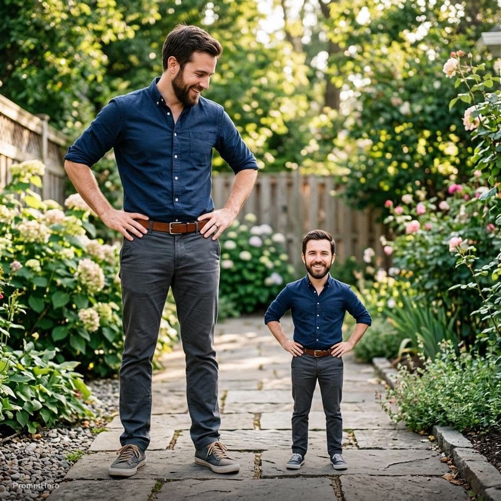 AI generated: Mini me 