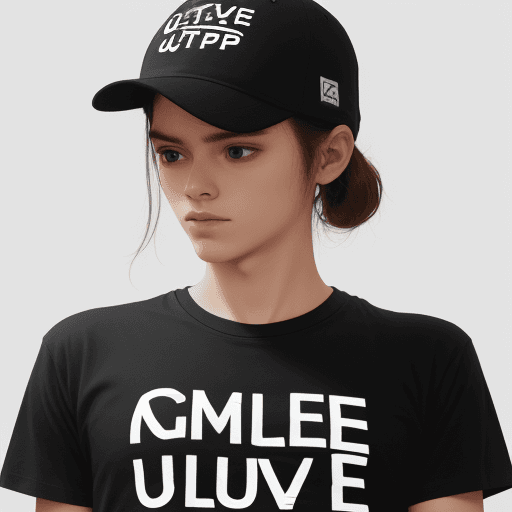 AI generated: t shirt name on write never give up