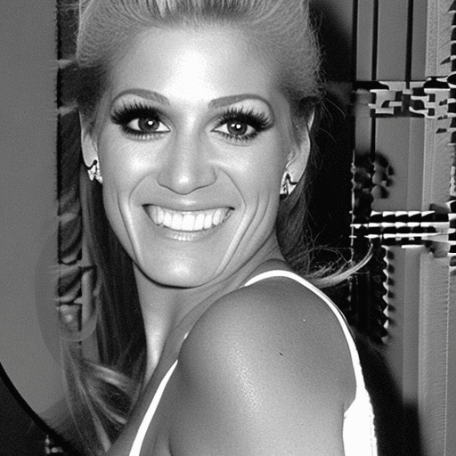 AI generated: Torrie wilson, age 25