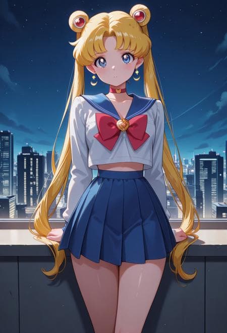 Sailor Moon セーラームーン | Tsukino Usagi (illustrious SDXL LoRA)