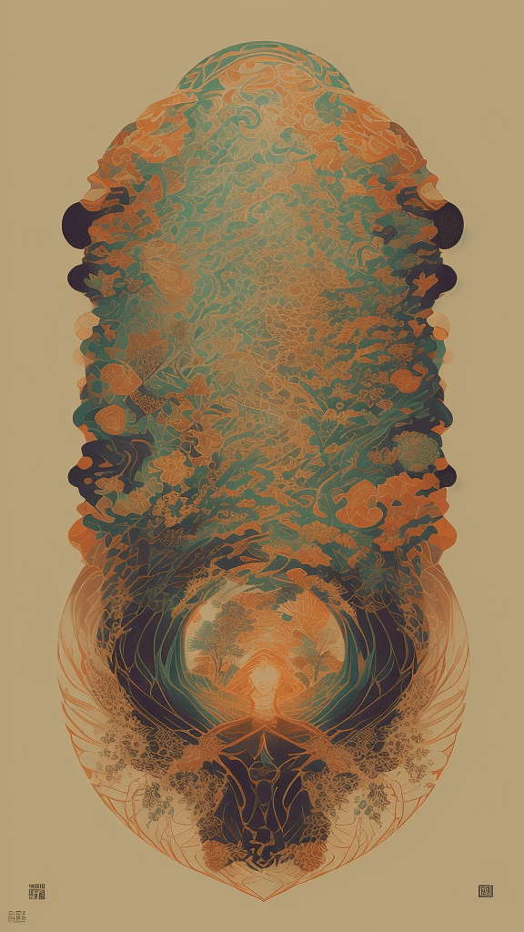 AI generated: Album cover or standalone art piece
Complex nature and shadow work
Masterful control of light diffus...