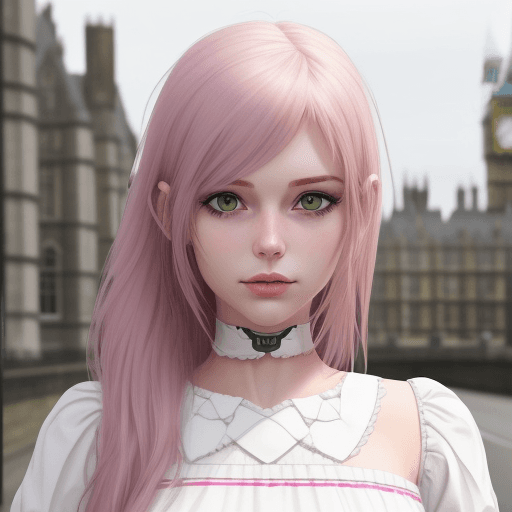 AI generated: 
generate me a girl from England.
It's like she's from 2024 and she's real