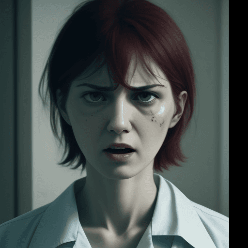 AI generated: patient fight with psychiatrist in mental hospital,4k, ulra hd 