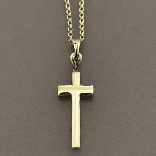 AI generated: ass anal plug cross necklace 