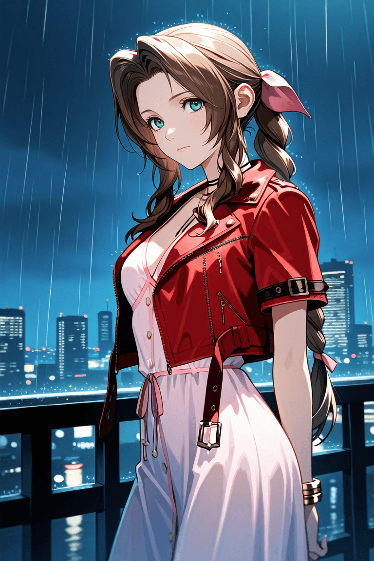 Aerith from Final Fantasy [IllustriousXL]