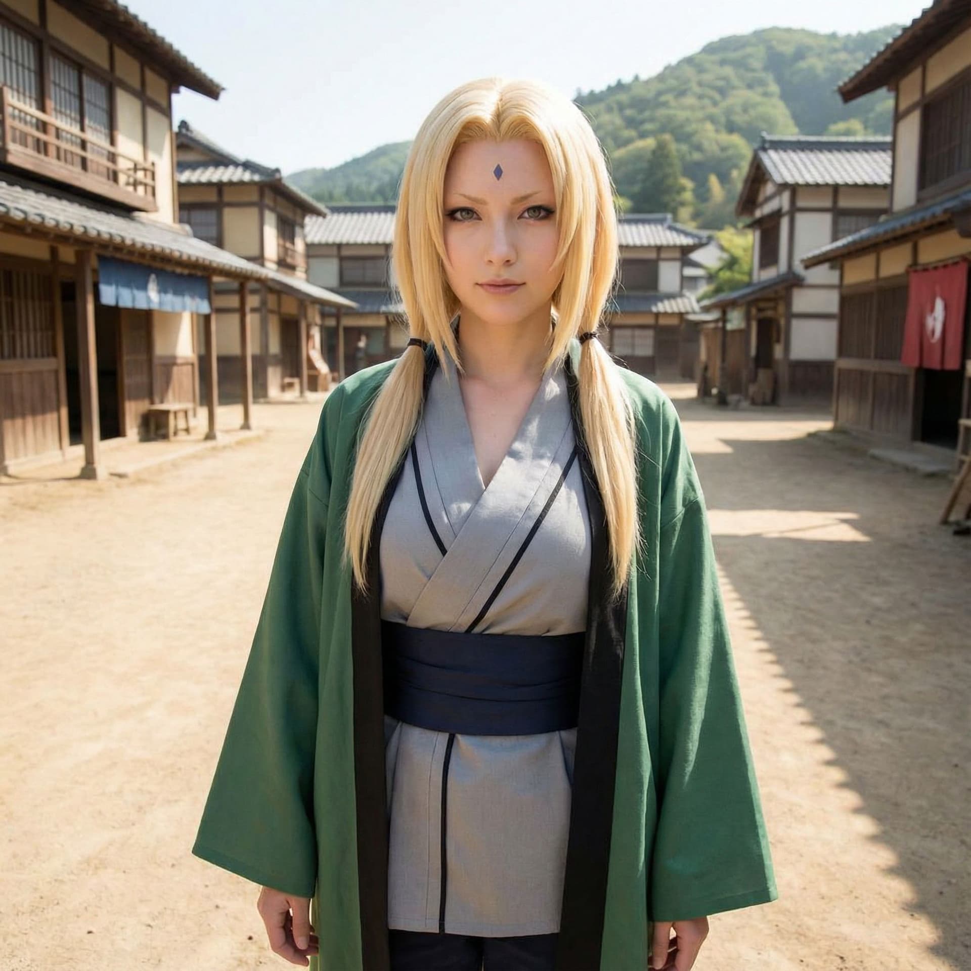 AI generated: Tsunade 
