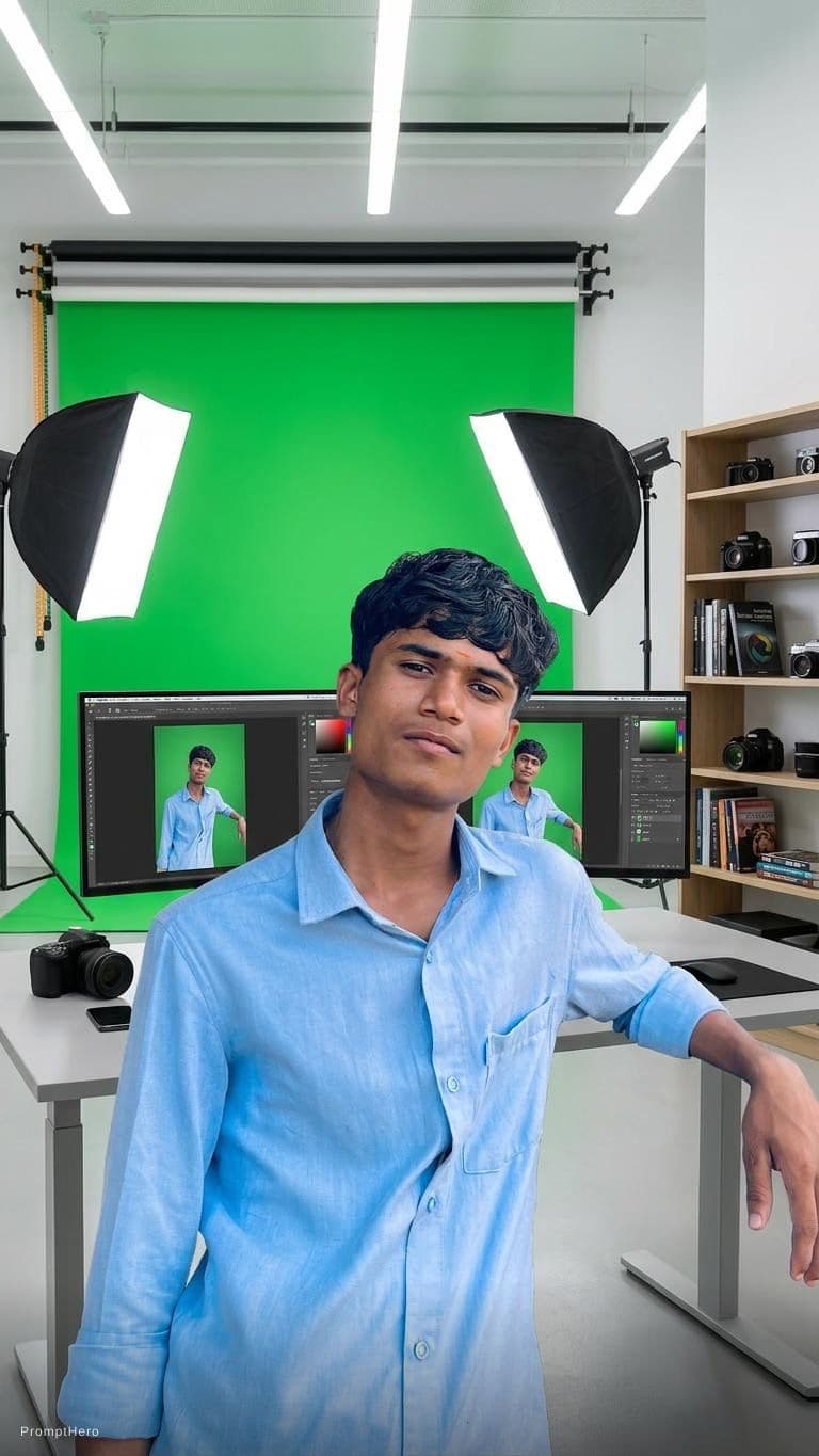 AI generated: Editing tools background 
