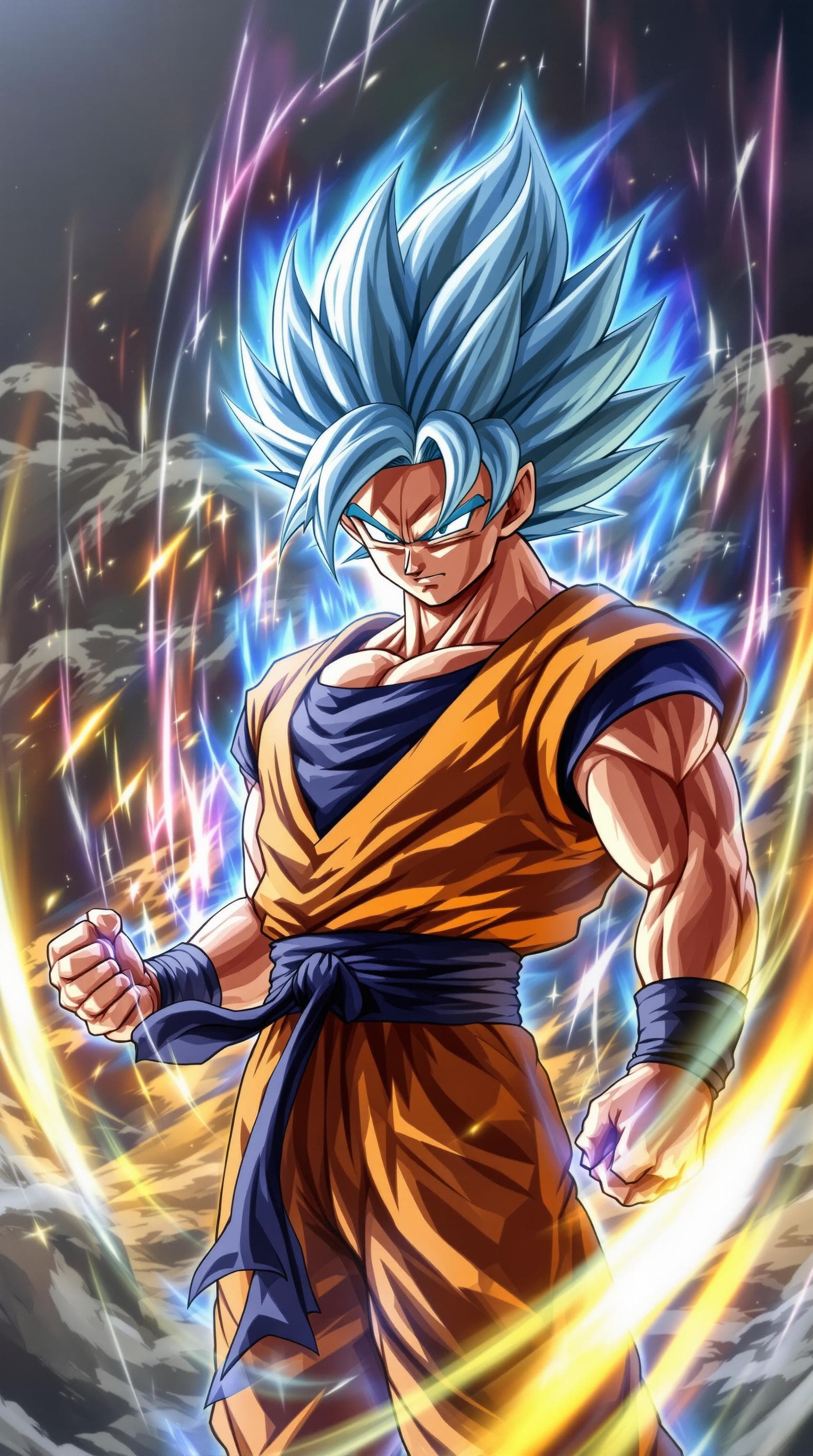 AI generated: Goku Super Saiyan 4 GT, Goku super Saiyan 4 from dragon ball GT, Dragon ball GT 