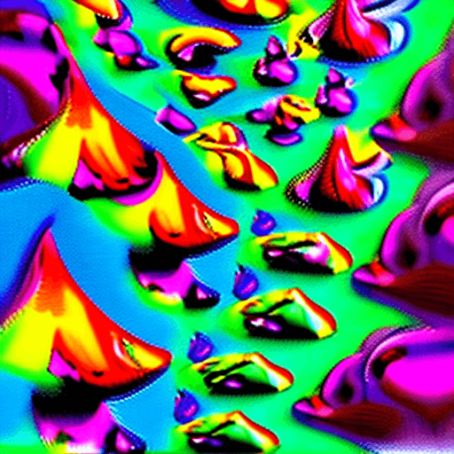 AI generated: Psychedelic ticket for a trip, hallucinogenic mushrooms, happiness, purple, name of the passenger Mi...