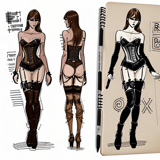 AI generated: Sketchbook Style, Sketch book, hand drawn, dark, gritty, realistic sketch, Rough sketch, mix of bold...