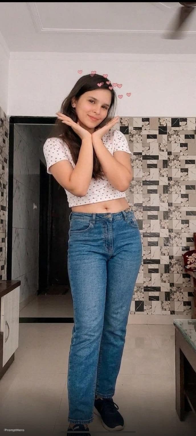 AI generated: Showing navel