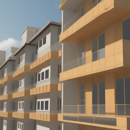 AI generated: A building engineer background with maths and civil ingeneer topics