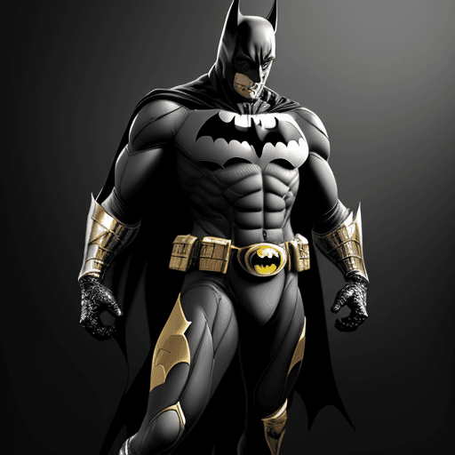 AI generated: A full body Batman character, realistic, ultra detailing, nice dynamic pose, 8K sharp focus, highly ...