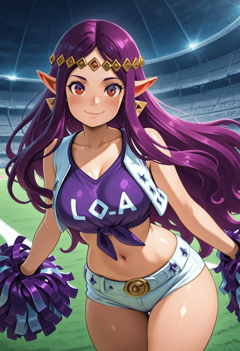Hilda: Lorule Princess  | ヒルダ (The Legend Of Zelda: A Link Between Worlds) [IL & ZIT]