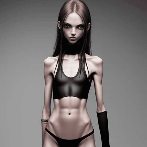 AI generated: Thinspo model --q 2 --v 5 --ar 3:4 