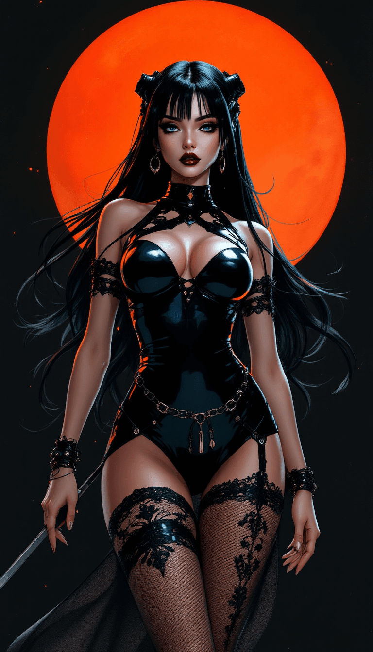 AI generated: Bratz ~ Anna Marin ~ Masamune Shirow ~ Gil Elvgren ~ Asencio, Henry ~ Jay Anacleto ~ Ayami Kojima, B...