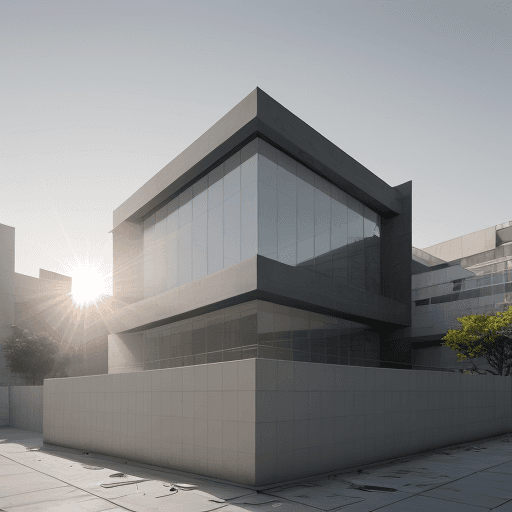 AI generated: photography, front view, facade, a clear expression, simply design, minimal, clear morning, realism ...