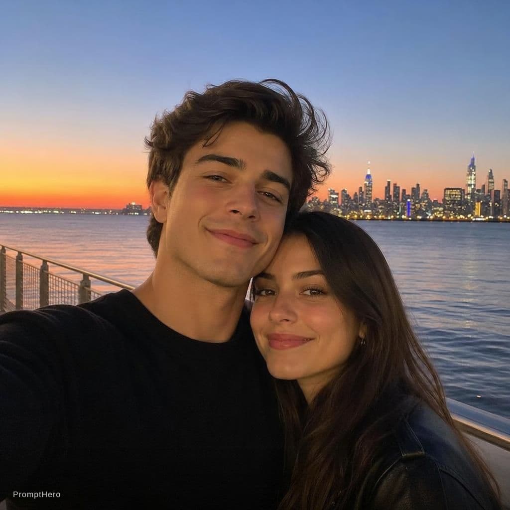 AI generated: couple photo