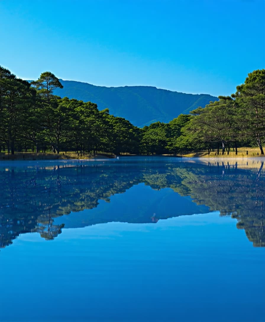 AI generated: Retouch and refinate the shadows and reflections in water, for the reference scene which entered. Ke...
